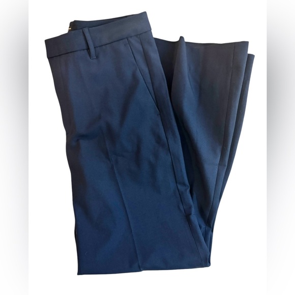 NWT Banana Republic Factory Sculpted Wide Leg Trouser in Preppy Navy, Size 8 - Picture 5 of 12